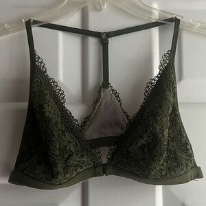 Victoria’s Secret Bralette Olive Green Body by Victoria Size L